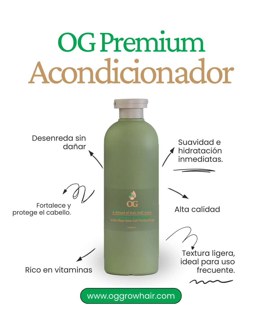 OG Premium Conditioner with Plant Stem Cell Technology