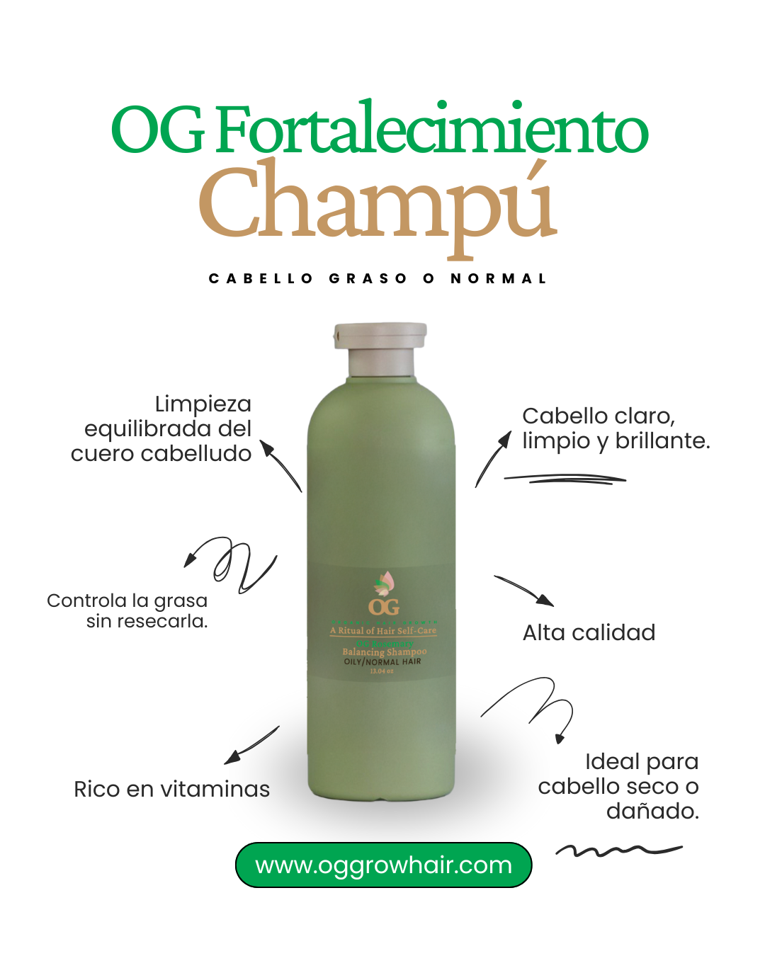 OG Rosemary Balancing Shampoo (Oily/Normal Hair)