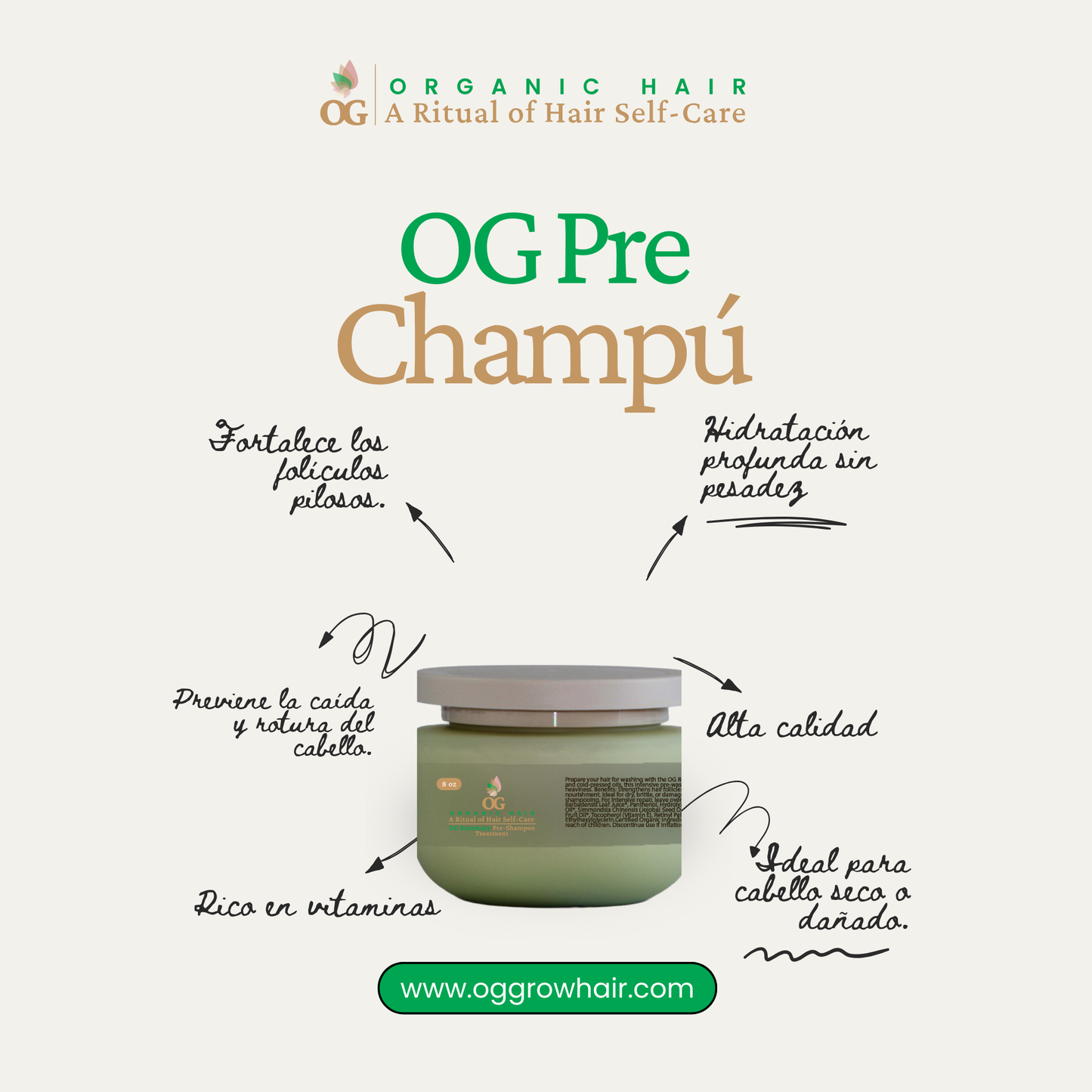 OG Rosemary Pre-Shampoo Treatment