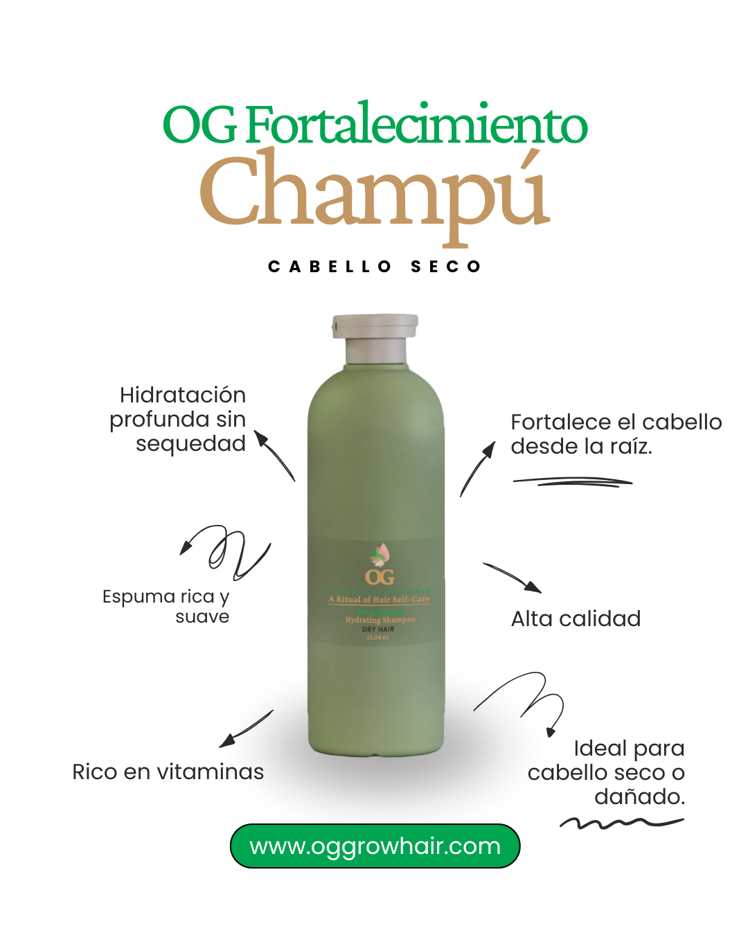 OG Rosemary Hydrating Shampoo (Dry Hair)