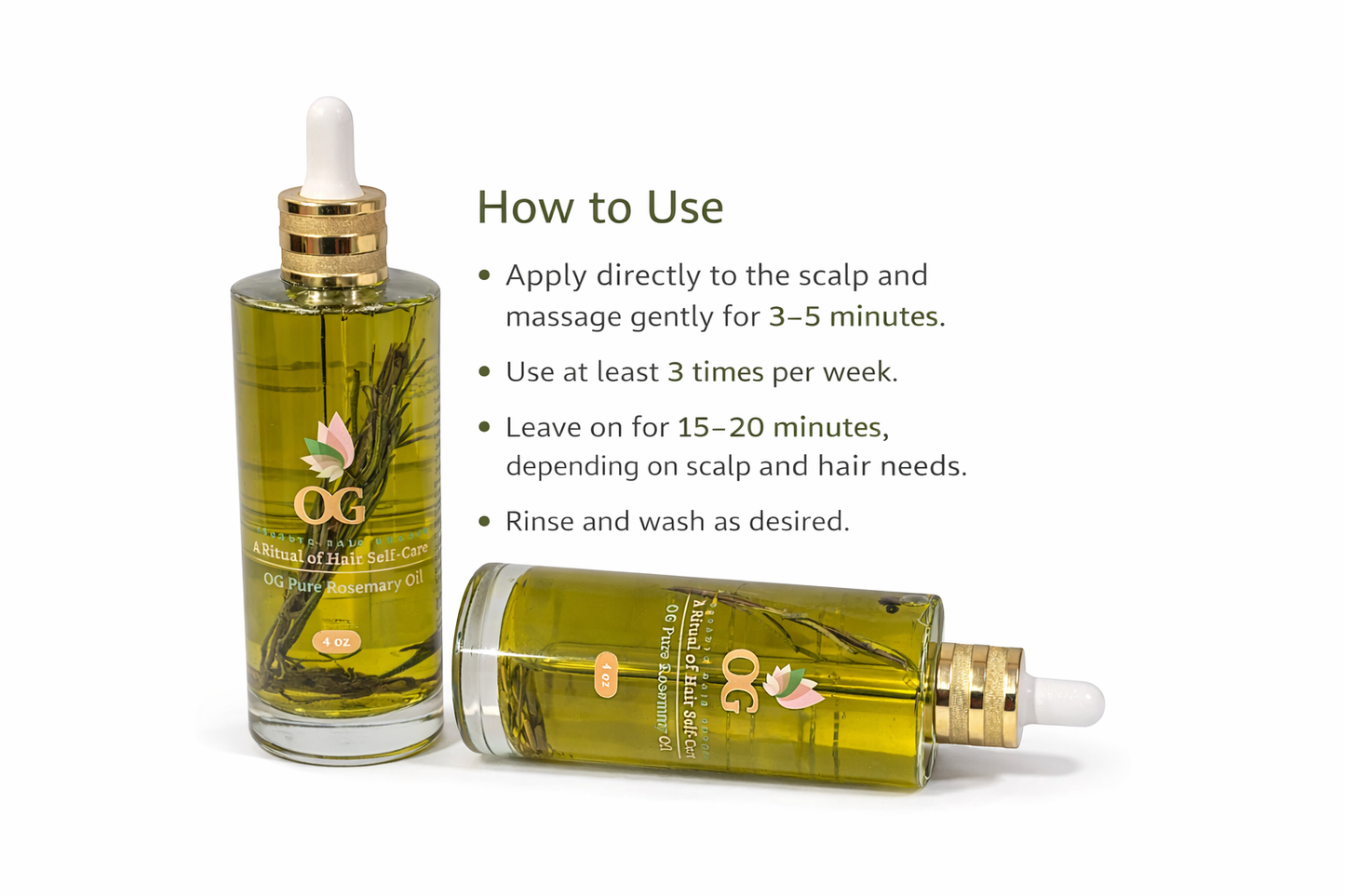 OG Rosemary Luxe Scalp Oil (Hair