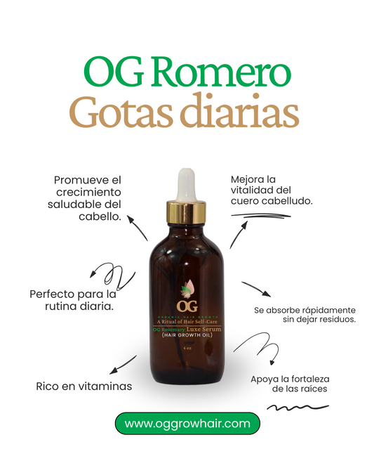 OG Rosemary Luxe Serum (Hair Growth Oil/Daily Drops)