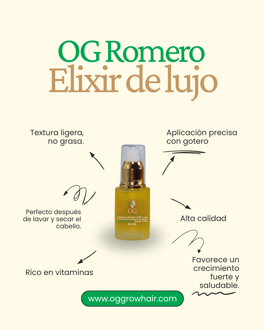 OG Rosemary Luxe Oil (Multipurpose Hair Oil)