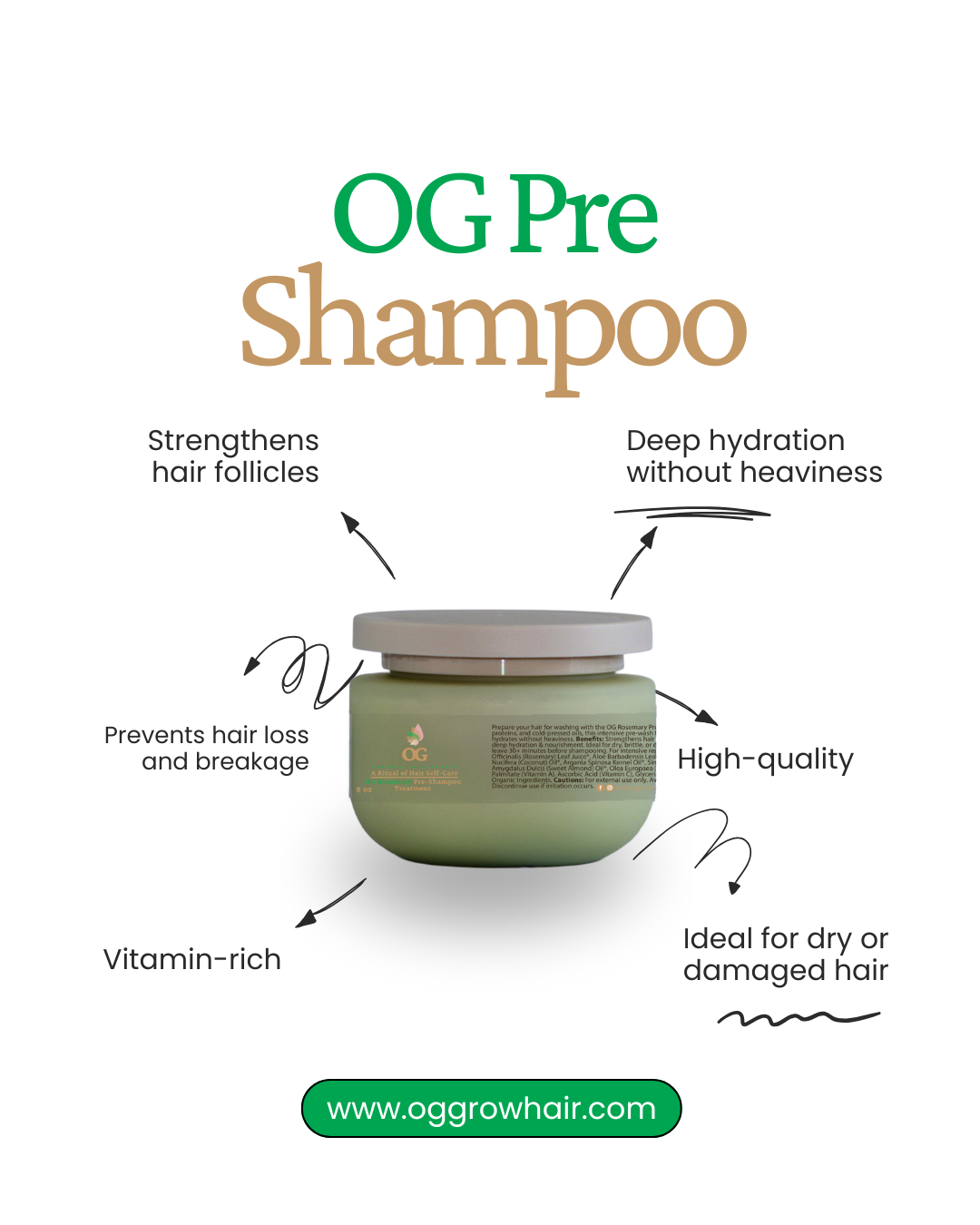 OG Rosemary Pre-Shampoo Treatment