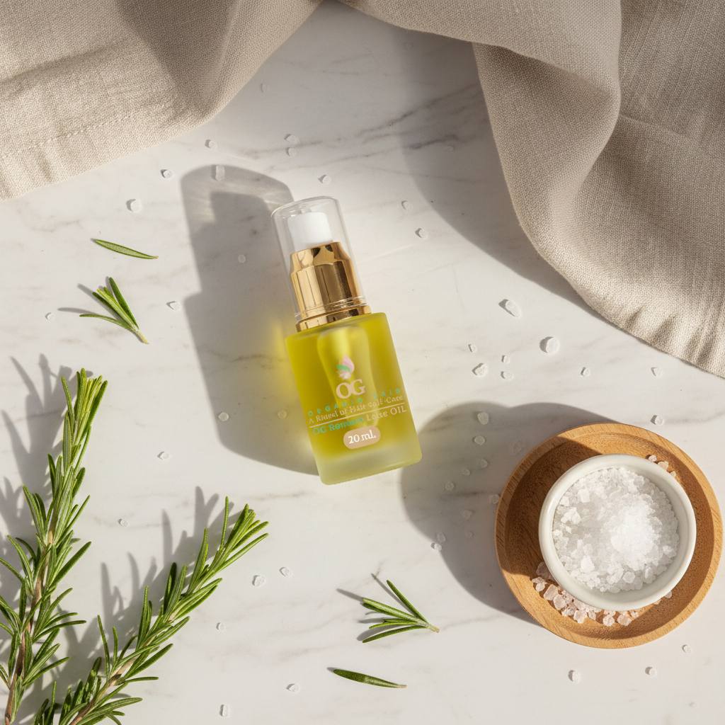 OG Rosemary Luxe Oil - Flat Lay